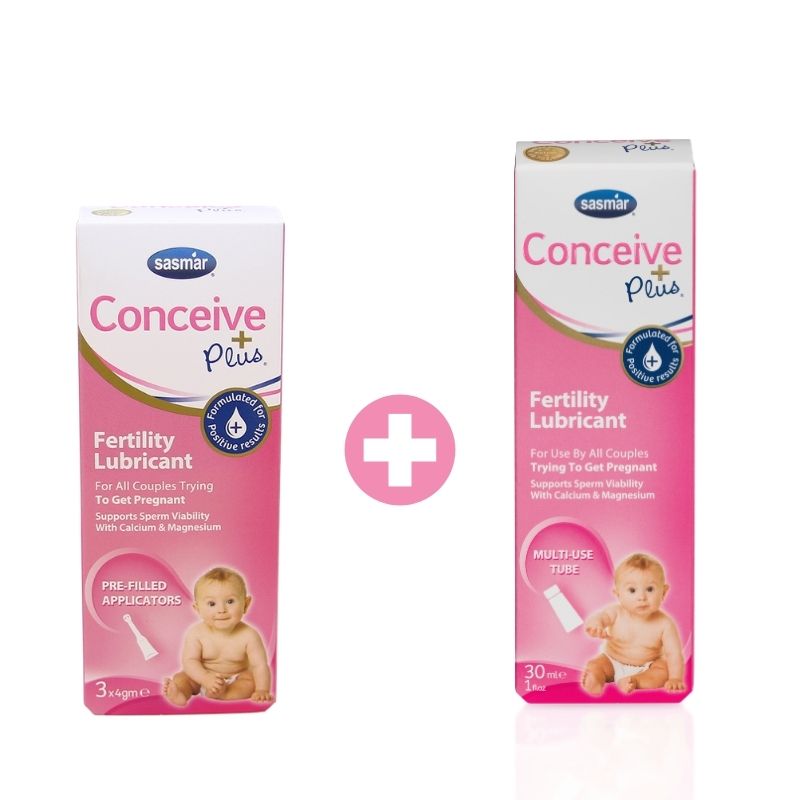 Conceive Plus 30ml/1 fl.oz + 3x 4g **Trial Pack**