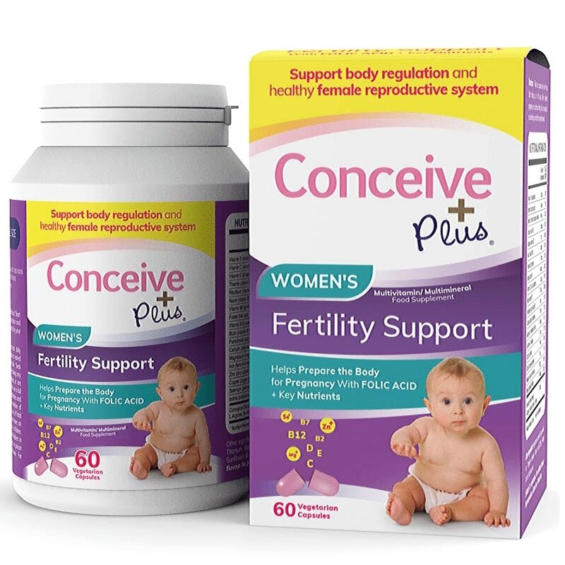 Conceive Plus Womens Fertility Support 60 Caps (GB)