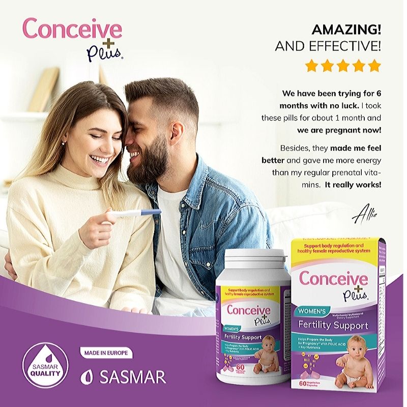 Conceive Plus Womens Fertility Support 60 Caps