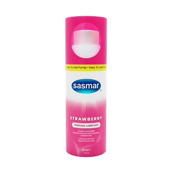 [880824] Strawberry Flavored Personal Lubricant 60ml/2.3 fl.oz Pump