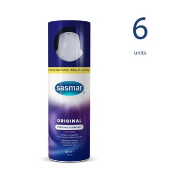 [19337213008188] Original Silicone Lubricant 60ml/2.3oz Pump (6 Units)