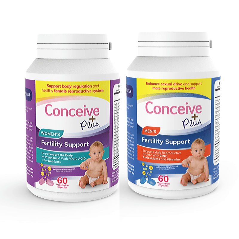 Conceive Plus Men's Fertility Support 60 Caps &amp; Womens Fertility Support 60 Caps **His/Hers Deal**