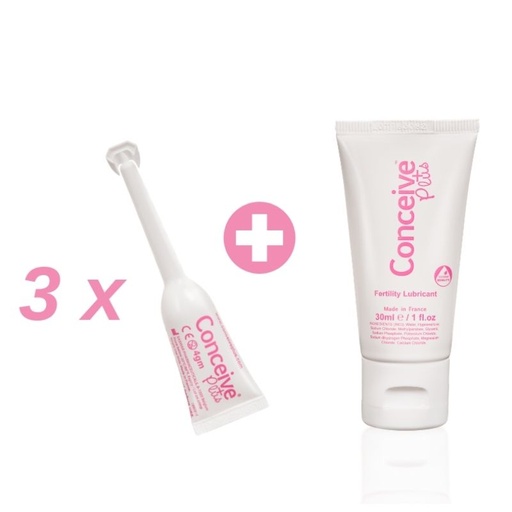 [BDL84146] Conceive Plus 30ml/1 fl.oz + 3x 4g **Trial Pack**