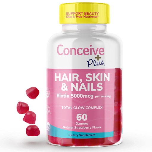 [870741] Conceive Plus Hair, Skin &amp; Nails Gummy (US)